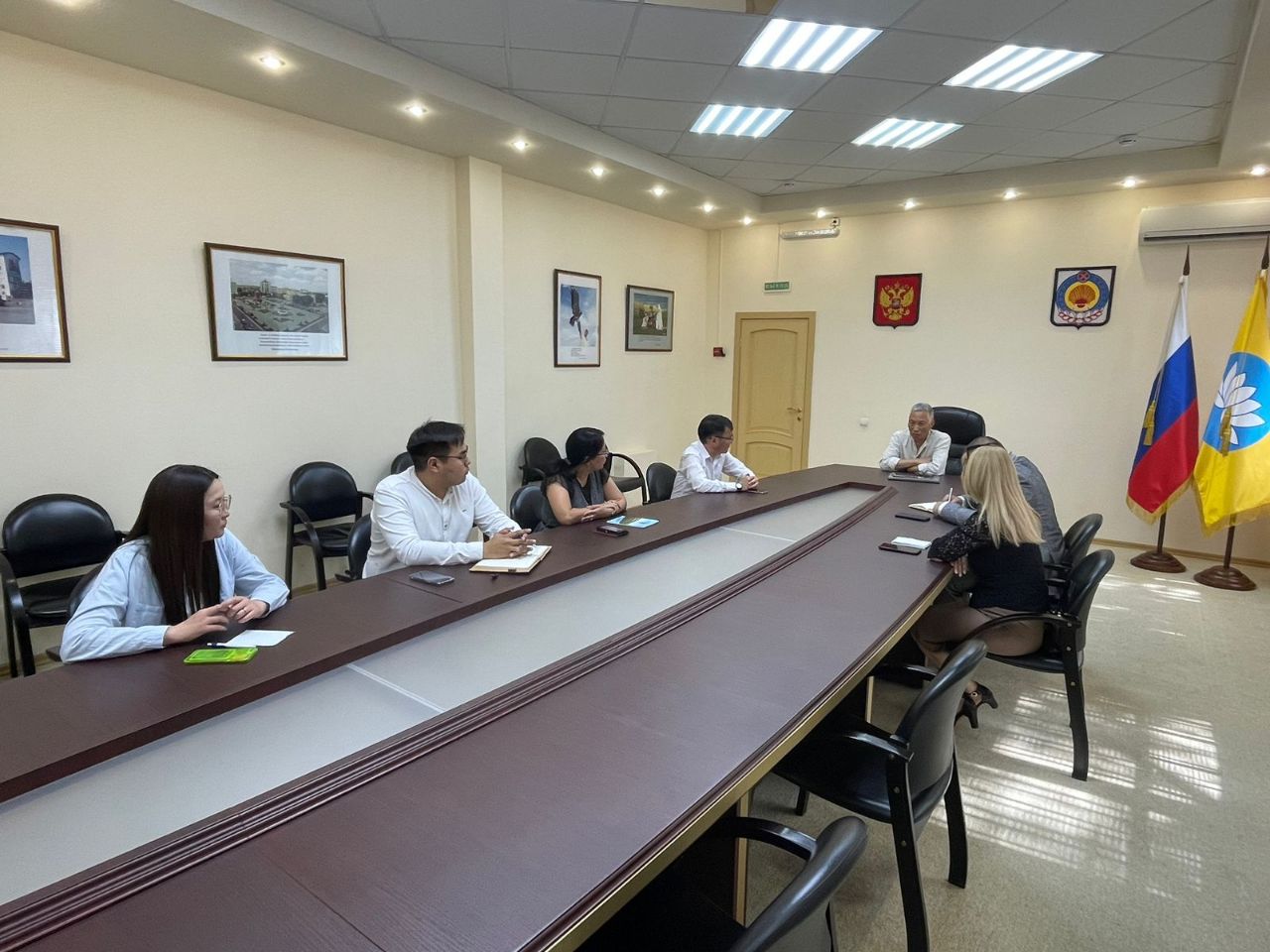 Преподаватели Общественного штаба по наблюдению за голосованием в Республике Калмыкия провели рабочее заседание